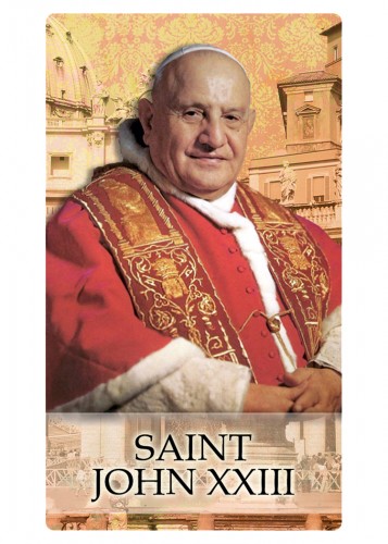 John XXIII Prayer Card
