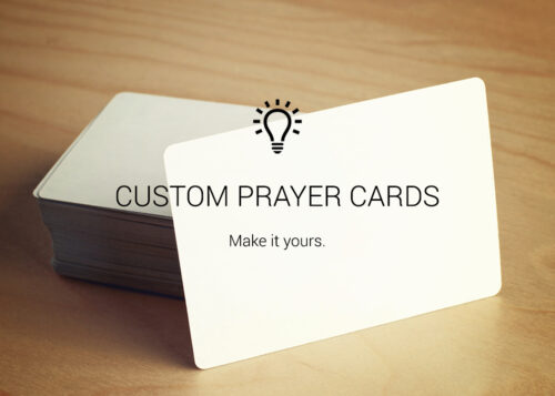 Custom Prayer Cards