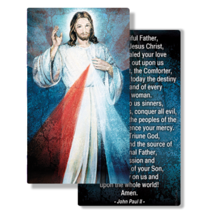 Divine Mercy Prayer Card C – Diocesan