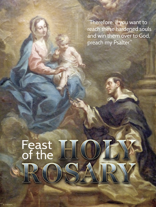 October - Dedicated to the Rosary - A