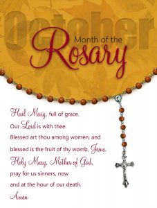 October - Dedicated to the Rosary - H