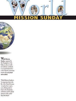 World Mission Sunday 2017 H Wrapper