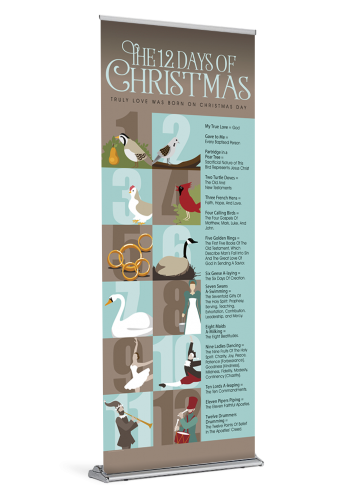 12 Days of Christmas Banner – Diocesan