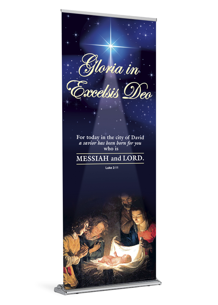 Christmas Gloria Banner – Diocesan