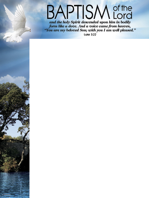 Baptism of the Lord Scenery Wrapper