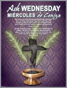 Ash Wednesday Palms Bilingual