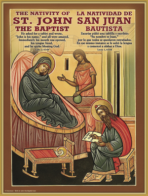 John the Baptist 2018 Iconic Bilingual