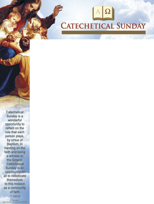 Catechetical Sunday - Traditional - Wrapper