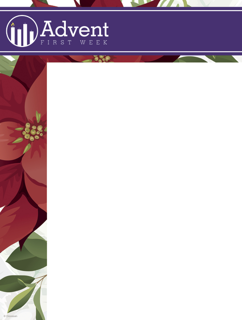 Advent Poinsettia Week 1 Wrapper