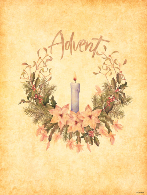 Advent Watercolor Week 1