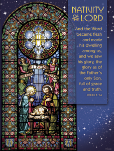 Christmas Stained Glass
