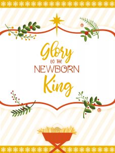 Glory to the Newborn King