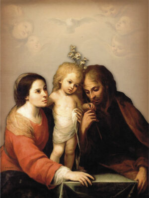 Jesus, Mary and Joseph Art