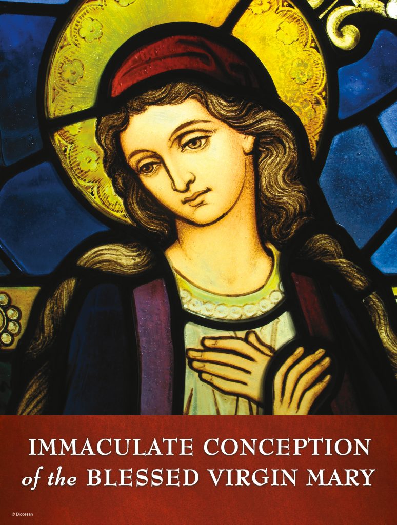 Immaculate Conception Stained Glass – Diocesan