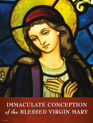 Immaculate Conception Stained Glass