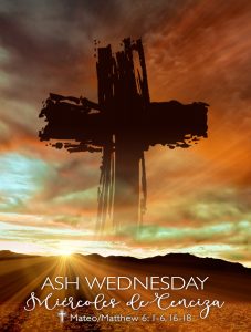 Ash Wednesday Desert Bilingual