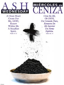 Ash Wednesday Ashes Bilingual