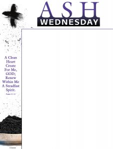 Ash Wednesday Ashes Wrapper