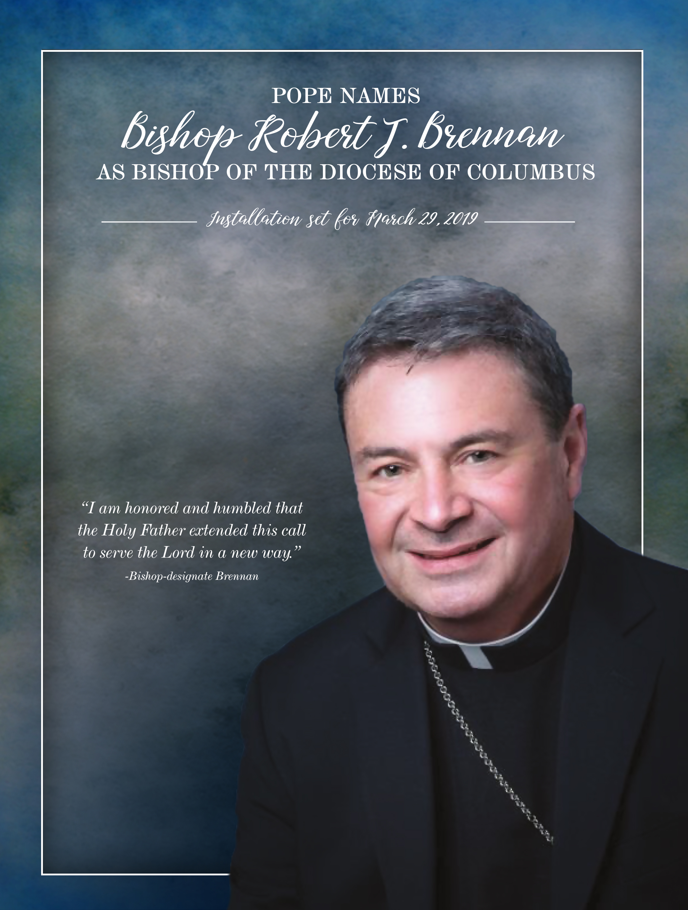 Bishop Robert J Brennan