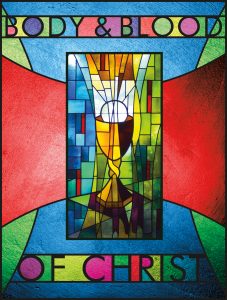 Body and Blood of Christ Stained Glass