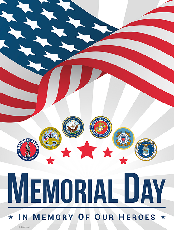 Memorial Day Badges Cover – Diocesan