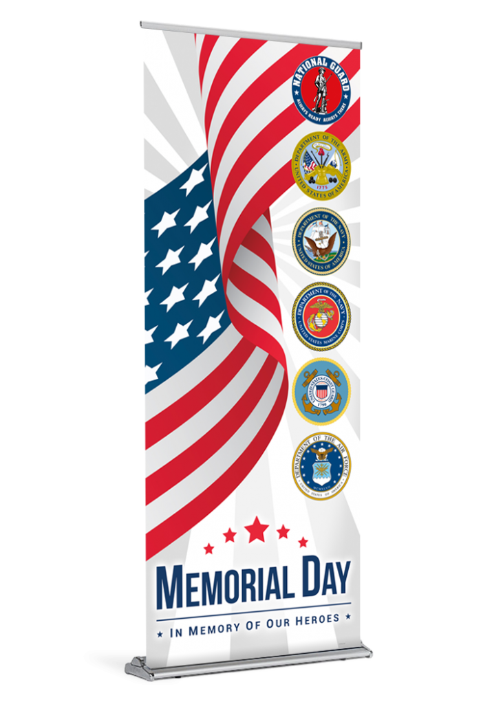 Memorial Day Badges Banner – Diocesan