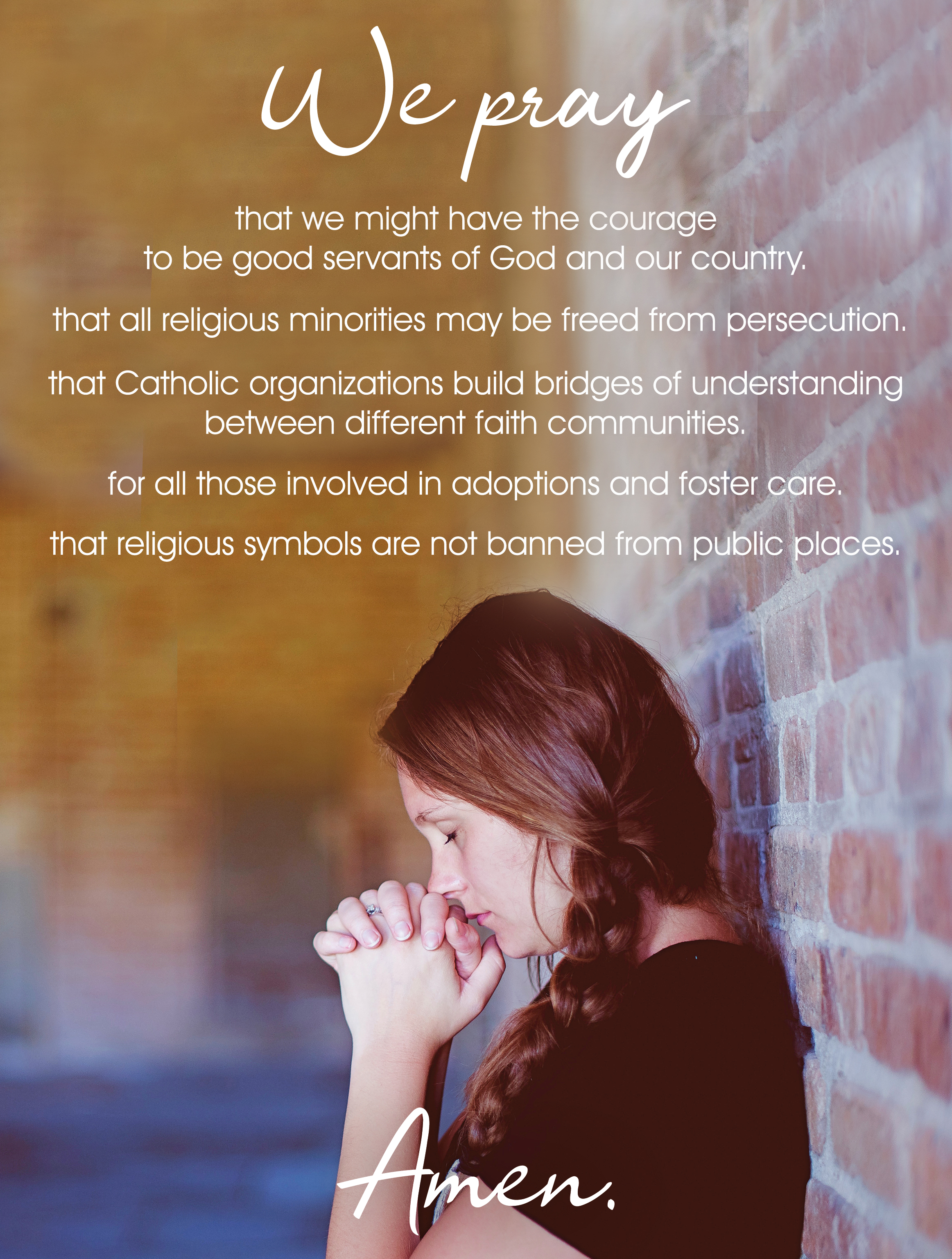 Prayers for Religious Freedom
