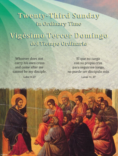 Twenty-Third Sunday - Carry Own Cross Bilingual