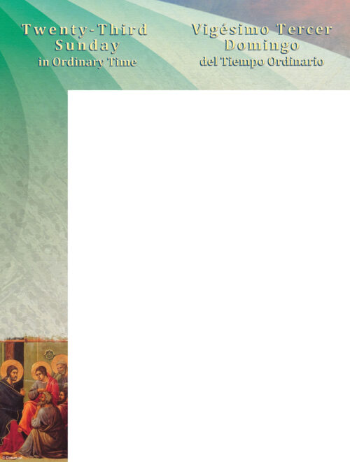 Twenty-Third Sunday - Carry Own Cross - Bilingual Wrapper