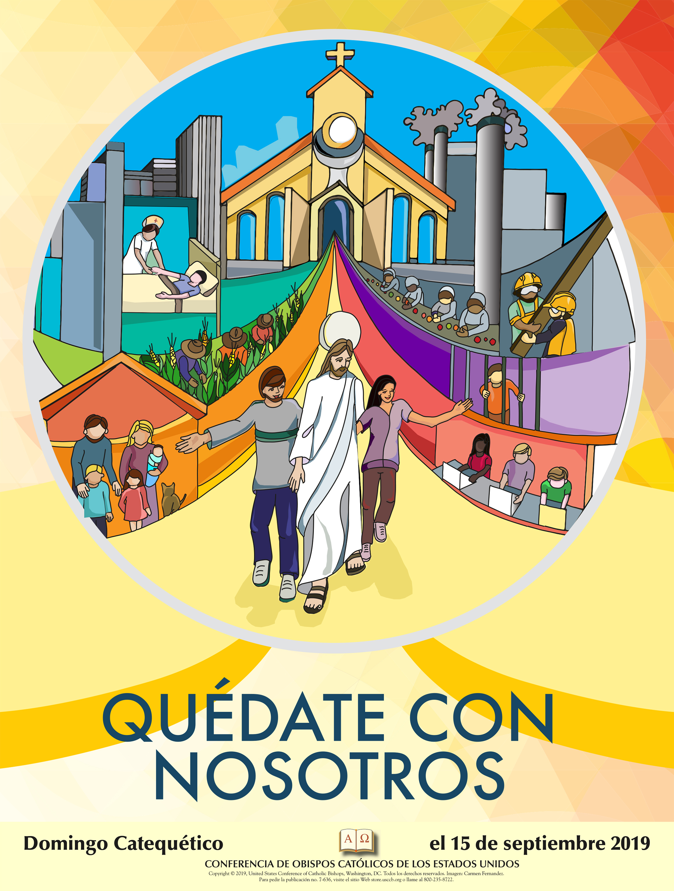 Catechetical Sunday Official USCCB Poster Spanish Diocesan