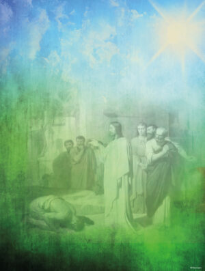 28th Sunday - Cleansing of Lepers - Artwork