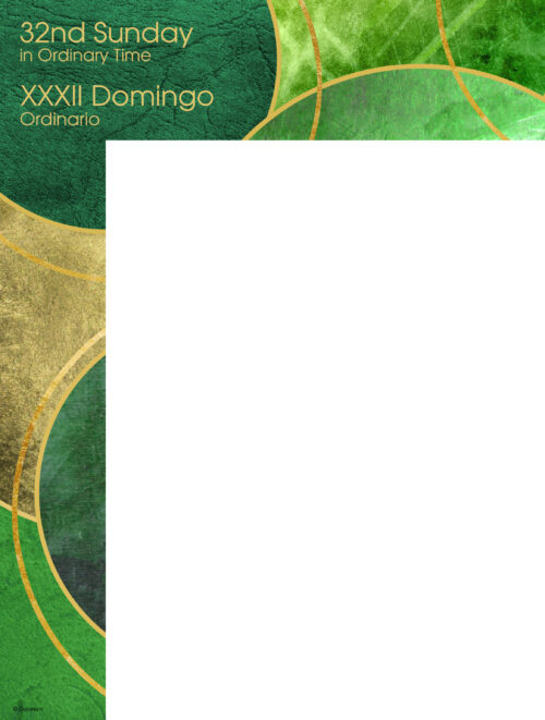 Ordinary Time - Week 32 - Textured Bilingual Wrapper