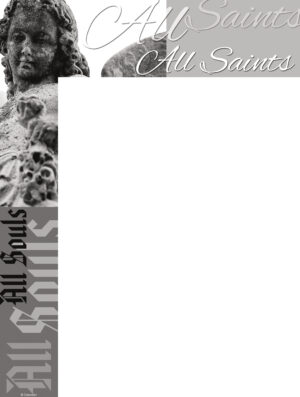 All Saints All Souls Statue - Wrapper