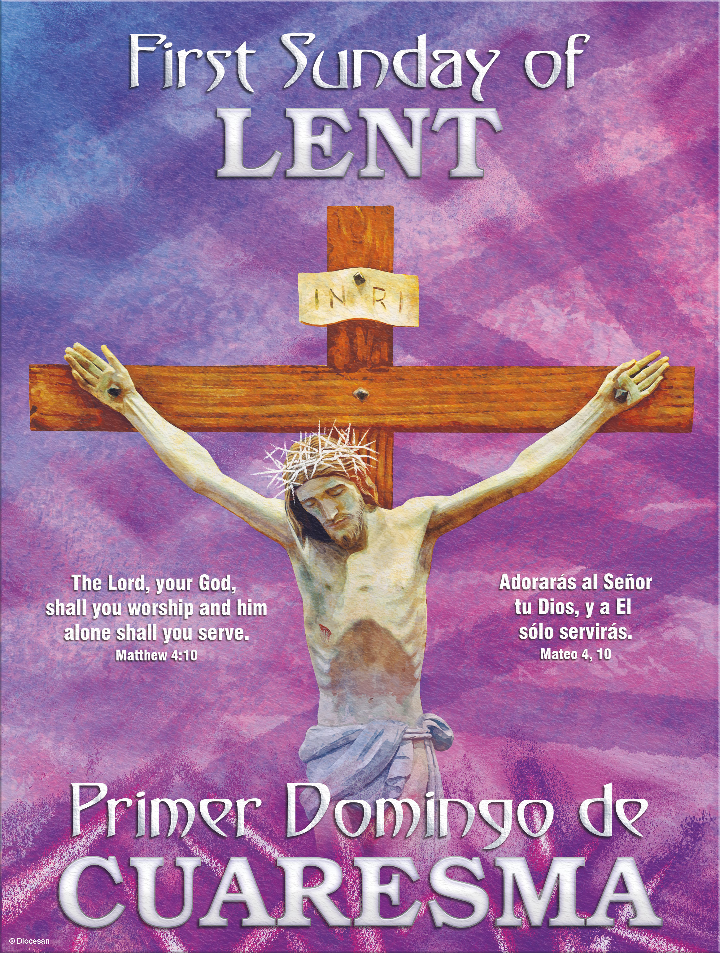 Lent Week 1 You Shall Worship Bilingual Diocesan