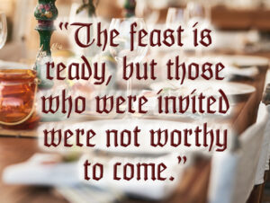 Ordinary Time - Week 28 - Gospel - English