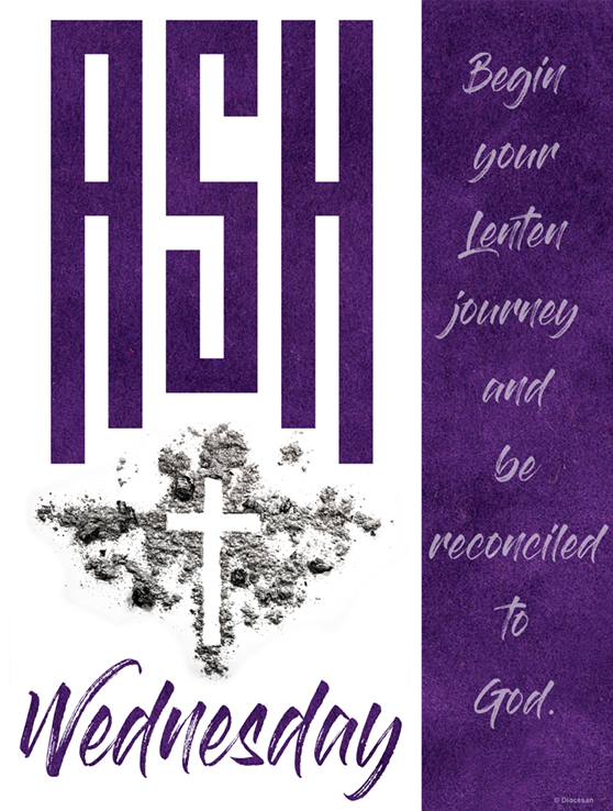 Ash Wednesday Reconciled To God Cover – Diocesan