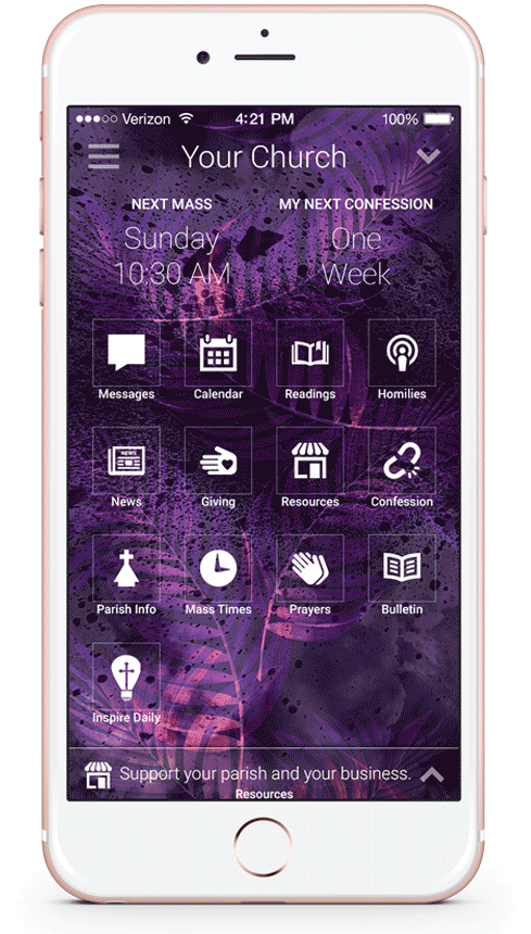 myParish App Lent Background