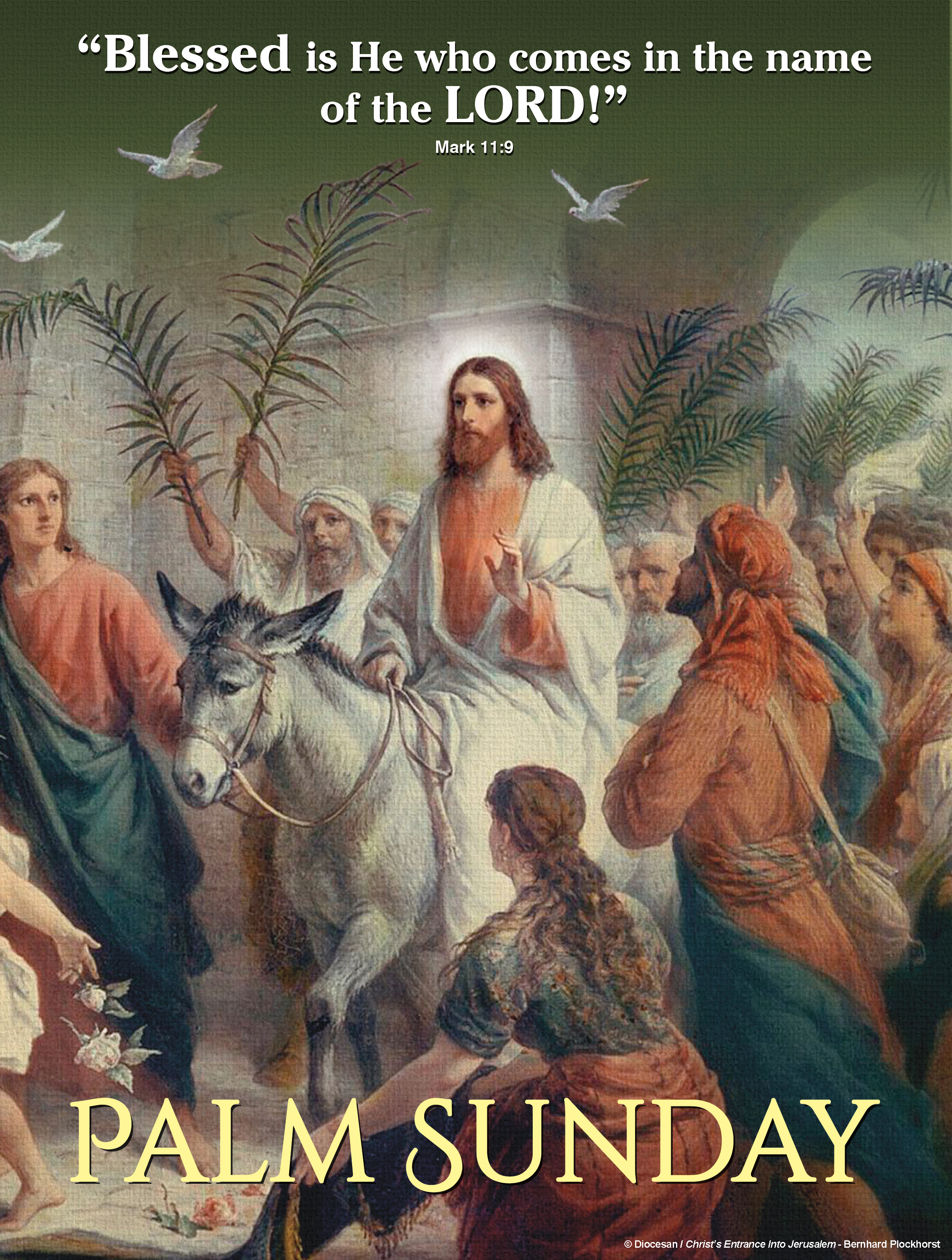 Palm Sunday Entrance Diocesan