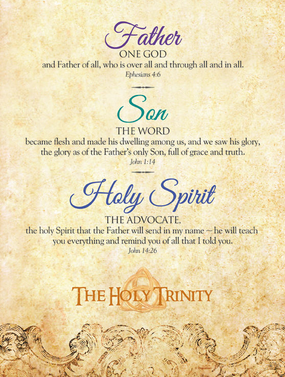 Holy Trinity – Father, Son, and Holy Spirit Cover – Diocesan