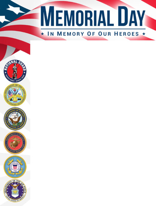 In Memory of Our Heroes Badges - Wrapper