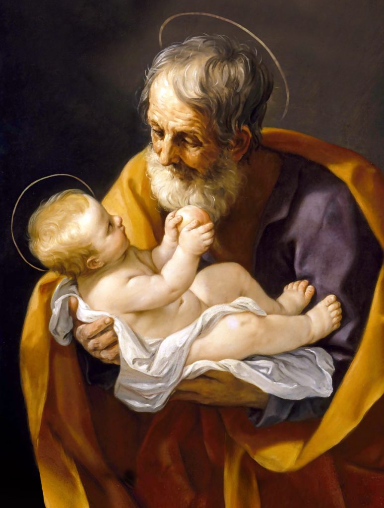 St. Joseph and the Christ Child by Guido Reni | Diocesan