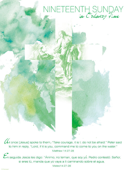 Ordinary Time - Week 19 - Watercolor - Bilingual