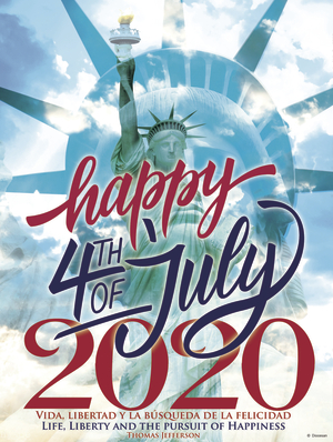 Happy 4th of July Bilingual