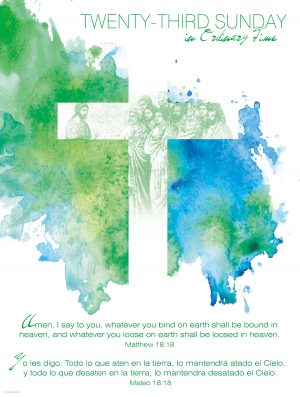 Ordinary Time - Week 23 - Watercolor - Bilingual