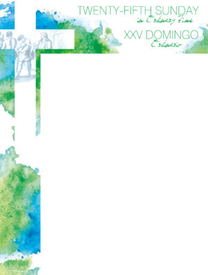Ordinary Time - Week 25 - Watercolor - Bilingual Wrapper