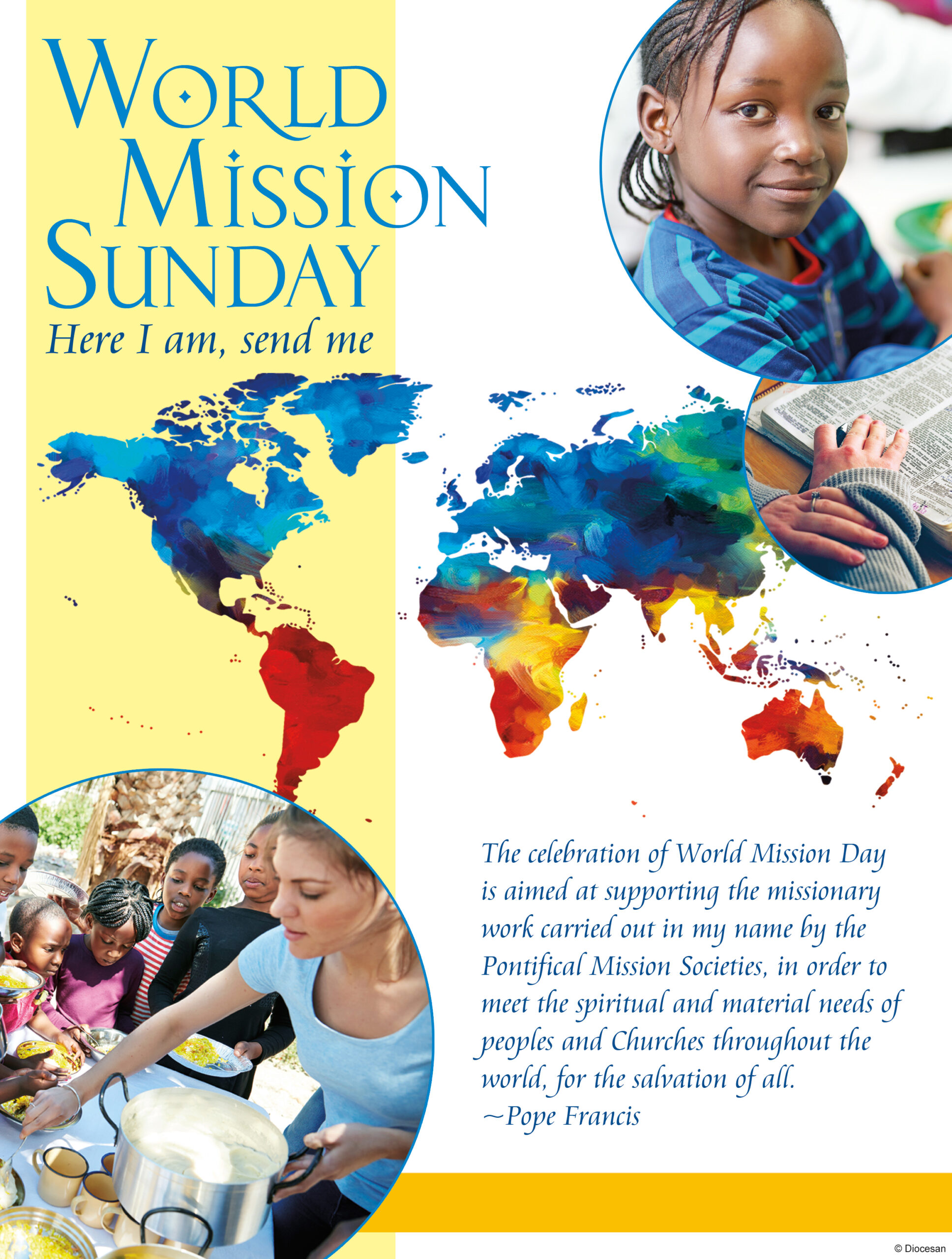 World Mission Sunday – Here I Am – Diocesan