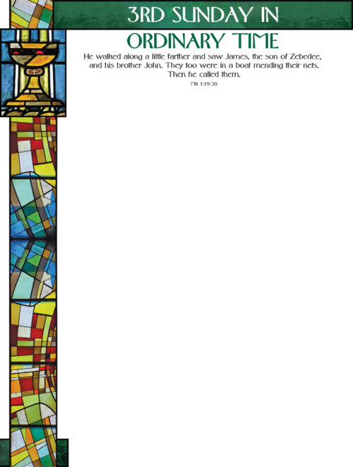 2nd Sunday of Ordinary Time - Stained Glass - Wrapper