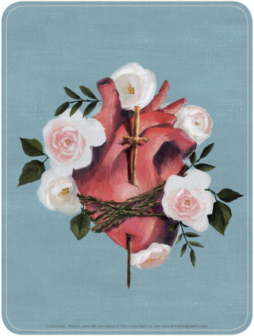 Immaculate Heart - The Living Art Co. - Artwork