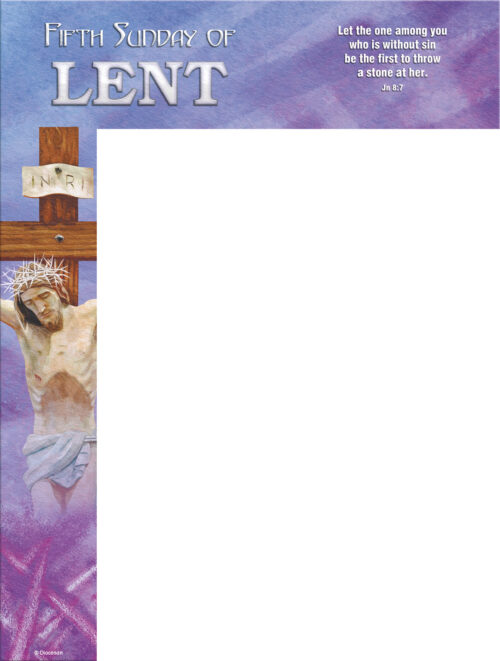 Lent - Week 5 - Cycle C - First to throw a Stone - Wrapper