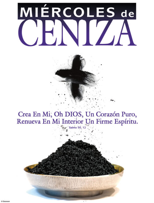 Ash Wednesday Ashes - Spanish